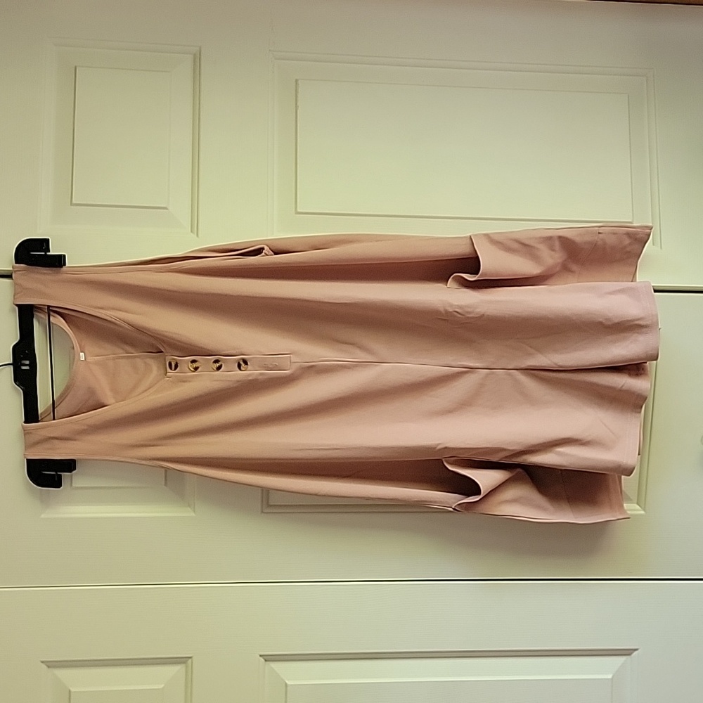Boutique XXL Romper Blush Pink waffle texture